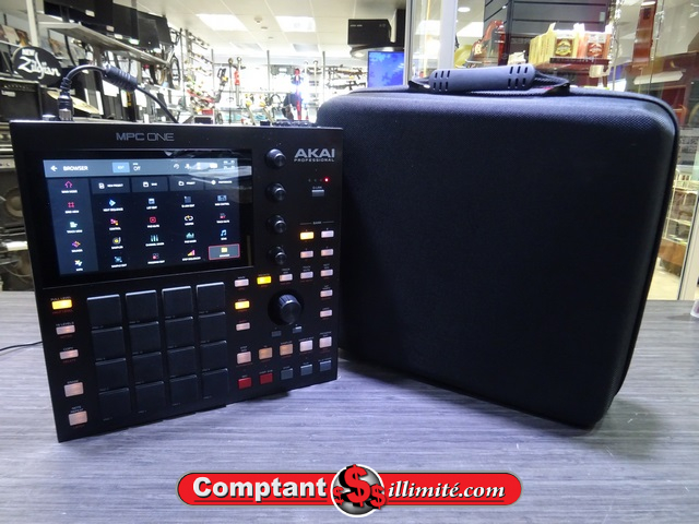 Séquenceur Midi Usb , Akai , MPC One , + ac et carte SD + Étui MPC One (Standalone MIDI Sequencer)