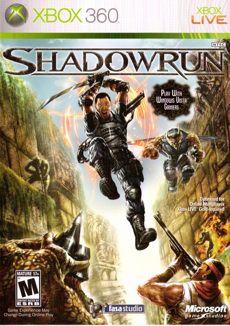 Shadowrun % (pas de pochette) MICROSOFT xbox 360