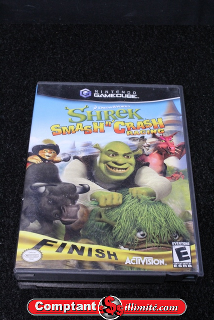 Shrek Smash n Crash Racing nintendo gamecube