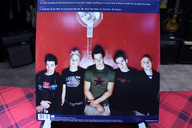 Simple Plan No pad no helmet vinyle Atlantic - Image 4