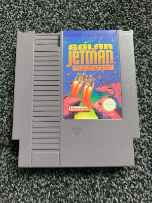 Solar Jetman Hutn for the Golden Warship nintendo NES