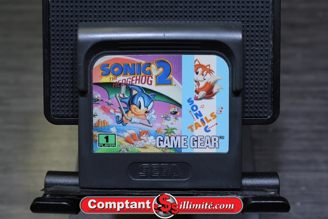 Sonic 2 The Hedgehog sega game gear