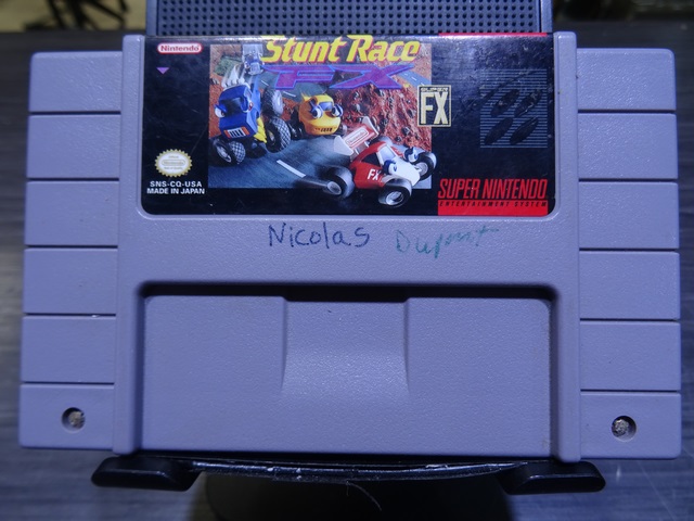 Stunt Race FX nintendo super nintendo