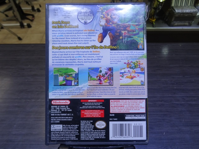 Super Mario Sunshine (manuel et jeux abime) nintendo Gamecube - Image 3