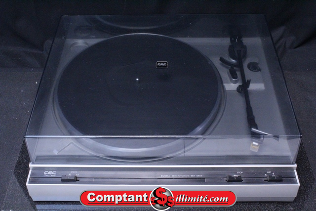 Table Tournante a Courroie (Belt Drive) Chuo Denki 8001A
