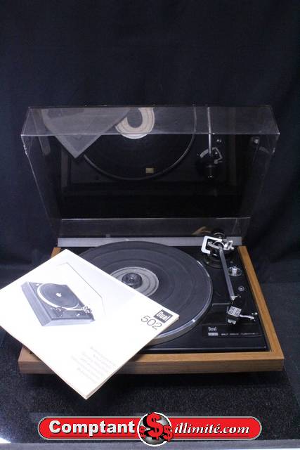 Table tournante Dual 502
