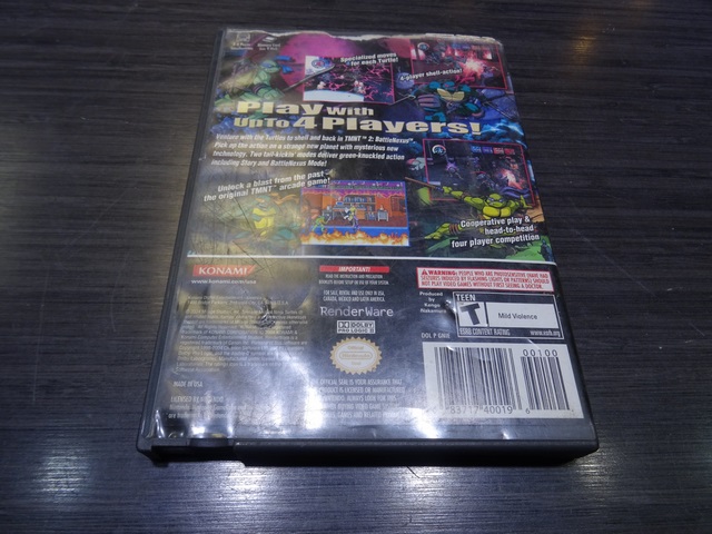 Teenage Mutant Ninja Turtles 2 Battle Nexus NINTENDO Game Cube - Image 4