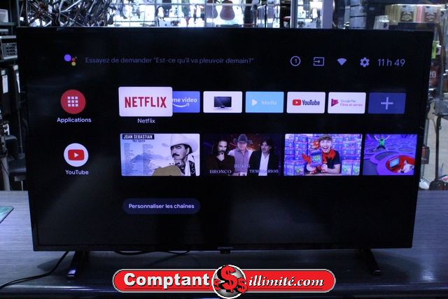 Téléviseur Skyworth 40 pouce intelligent +tc 40e10