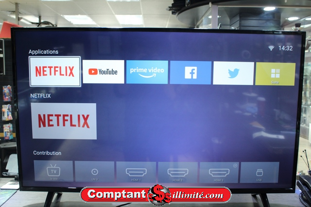 Teliviseur JVC 55pouce 4k +tc lt-55ec3512