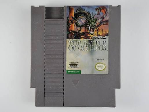 The Battle of Olympus nintendo NES