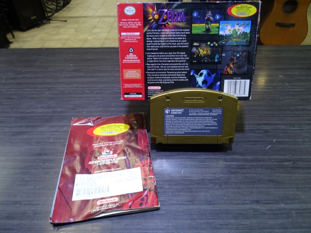 The Legend of Zelda Majoras mask collectors edition (complet) NINTENDO N64 - Image 4