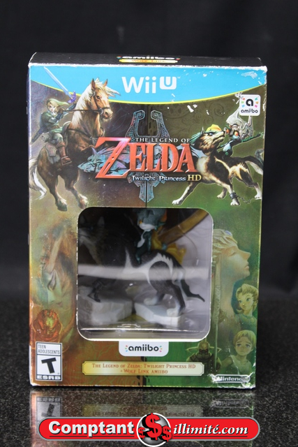 The Legend of Zelda Twilight Princess + Amiibo Nintendo Wii U