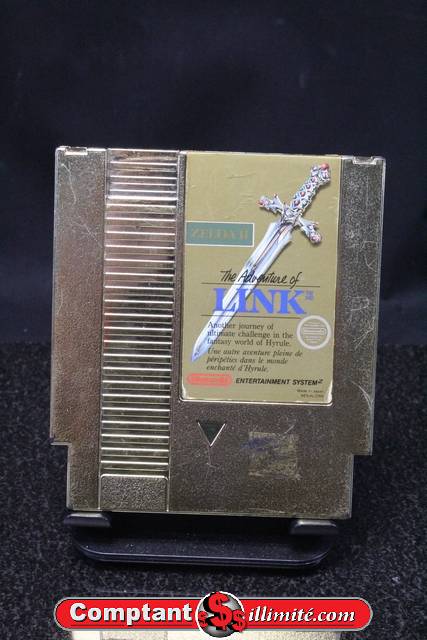 The adventure of Link nintendo nes