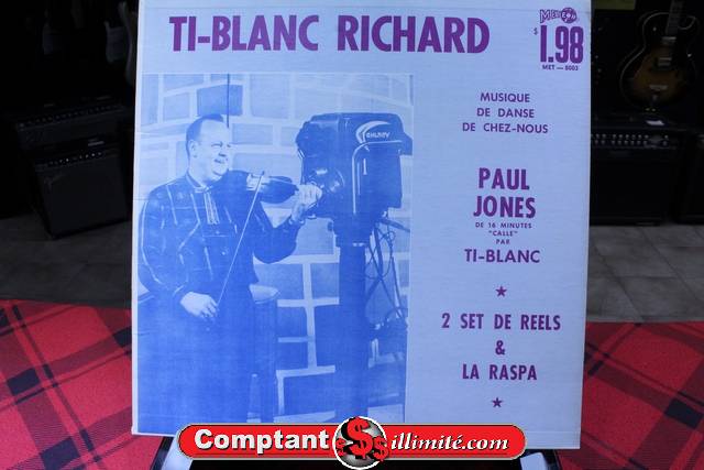 Ti-Blanc Richard Danse de chez-nous vinyl Meteor