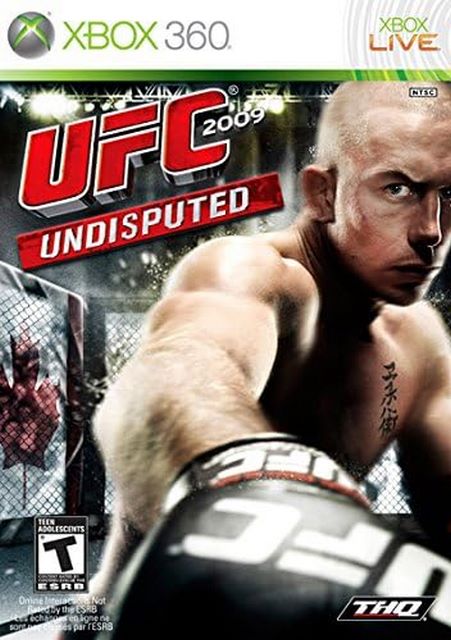 UFC 2009 Undisputed MICROSOFT xbox 360