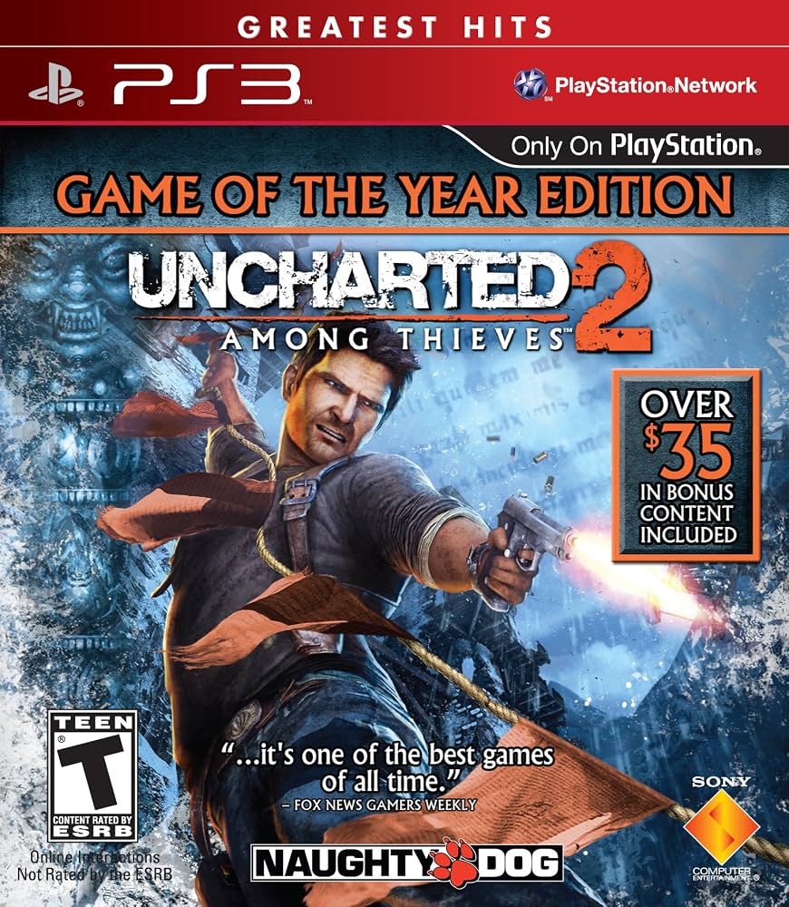 Uncharted 2 Among Thieves 2 sony ps3