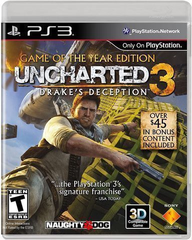 Uncharted 3 sony ps3