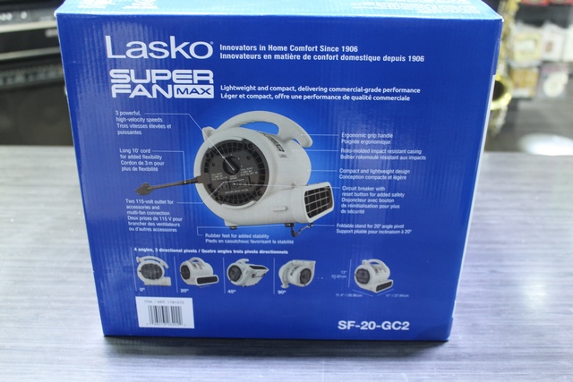 Ventilateur multiusage Lasko super fan - Image 2