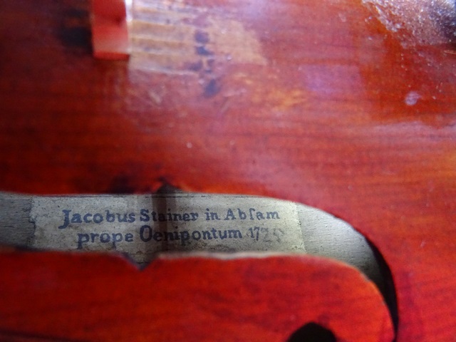 Violon Vintage Stainer jacobus stainer in absam prope oenipontum 17 - Image 3