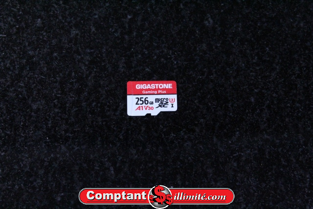 carte micro sd 256g gigastone 3233h0256g