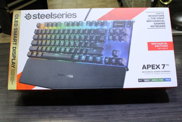 clavier fillaire  mecanique steelseries apex7
