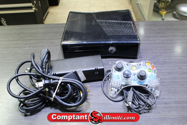 console xbox 360 250gb + acc (manette pas officielle) microsof 1410 2011-02-13