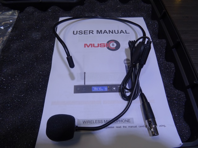 micro sans fils 1 headset music 8 M8 100HS - Image 2