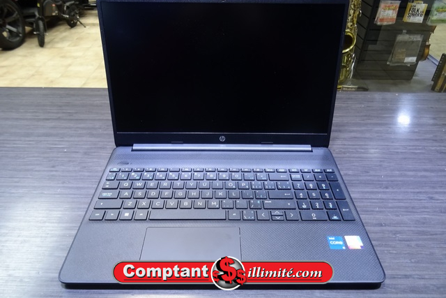 portable+ac neuf Open box HP 15-dy5007ca i512eme gen+8gb ram+512gb ssd