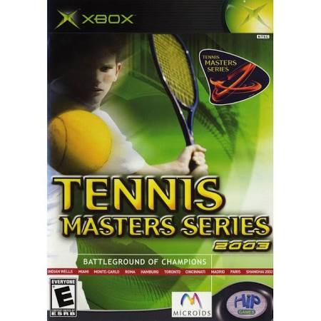 tennis master series 2003 microsoft xbox