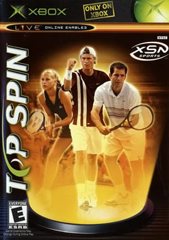 top spin microsoft xbox classique